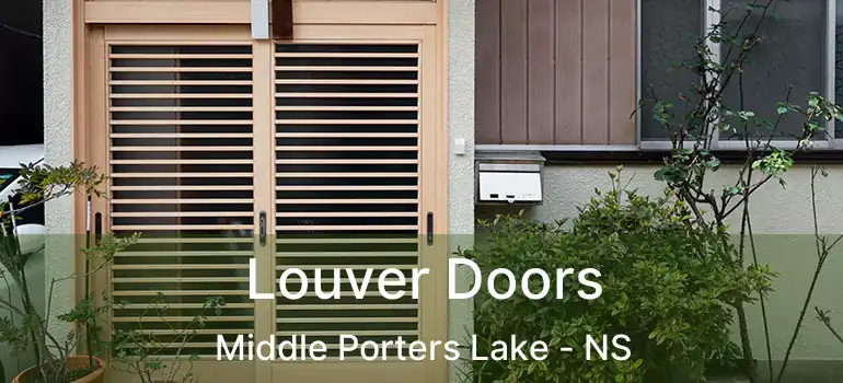  Louver Doors Middle Porters Lake - NS