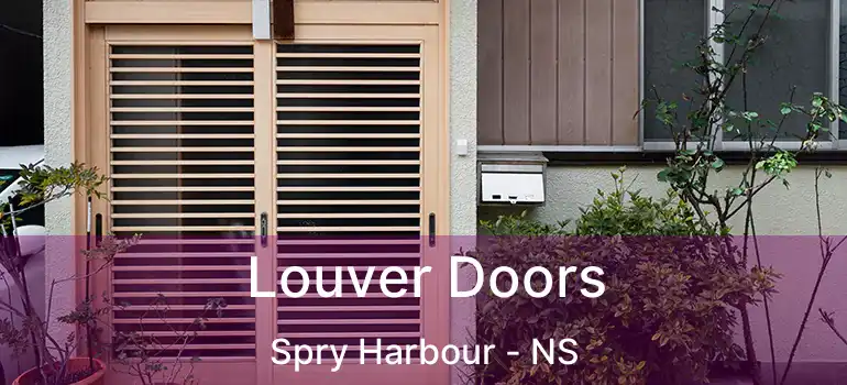  Louver Doors Spry Harbour - NS