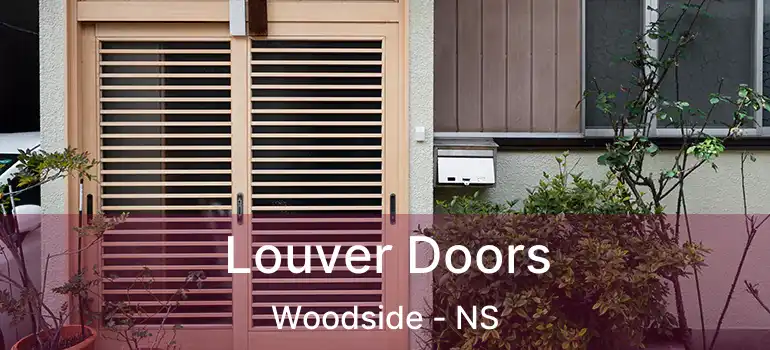  Louver Doors Woodside - NS