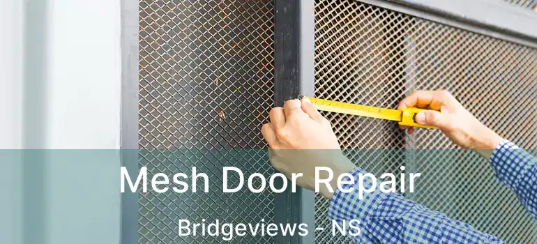  Mesh Door Repair Bridgeviews - NS