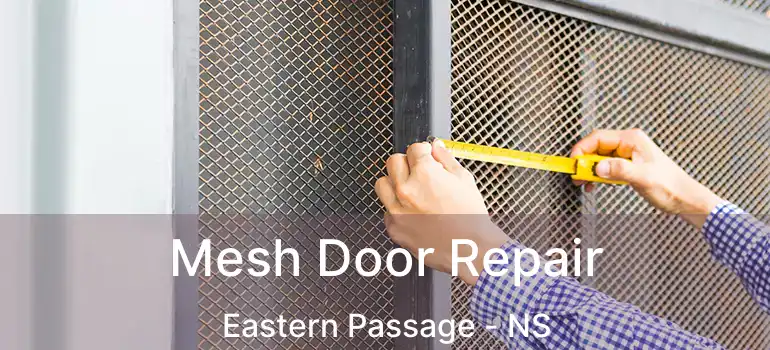  Mesh Door Repair Eastern Passage - NS