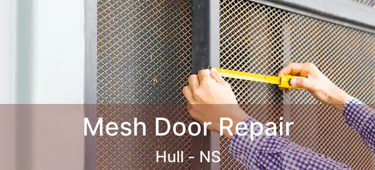  Mesh Door Repair Hull - NS