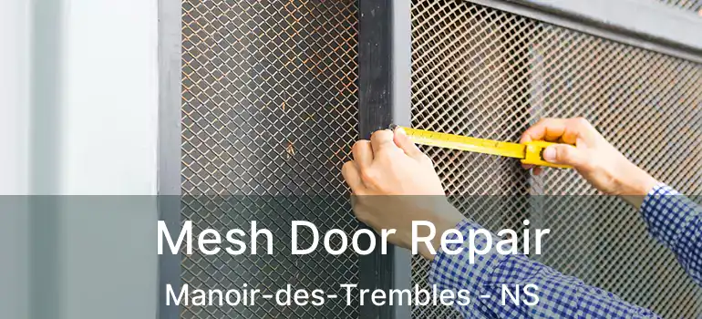  Mesh Door Repair Manoir-des-Trembles - NS