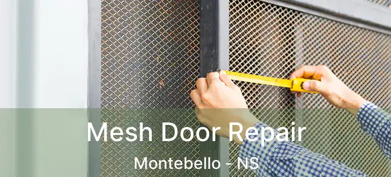  Mesh Door Repair Montebello - NS