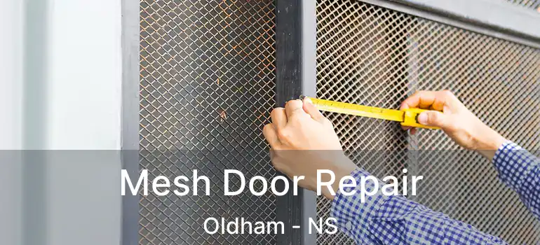  Mesh Door Repair Oldham - NS