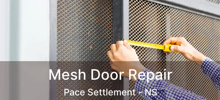  Mesh Door Repair Pace Settlement - NS