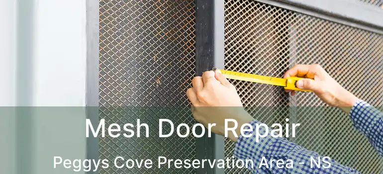  Mesh Door Repair Peggys Cove Preservation Area - NS