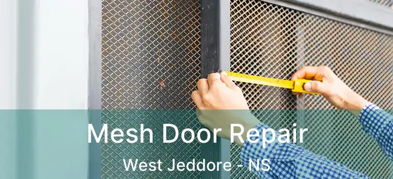  Mesh Door Repair West Jeddore - NS