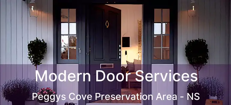  Modern Door Services Peggys Cove Preservation Area - NS