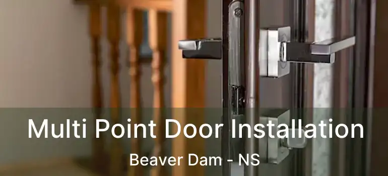  Multi Point Door Installation Beaver Dam - NS