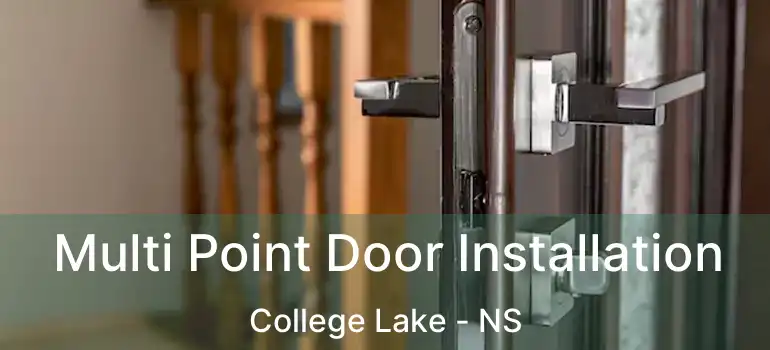  Multi Point Door Installation College Lake - NS