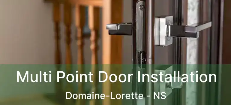  Multi Point Door Installation Domaine-Lorette - NS