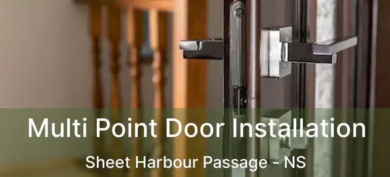  Multi Point Door Installation Sheet Harbour Passage - NS