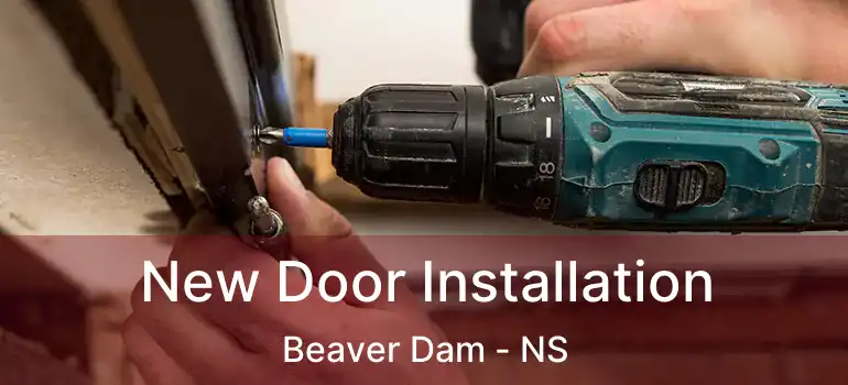  New Door Installation Beaver Dam - NS