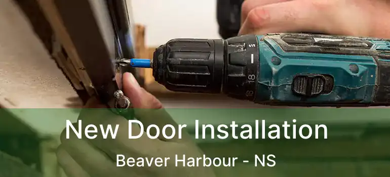  New Door Installation Beaver Harbour - NS