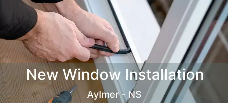  New Window Installation Aylmer - NS