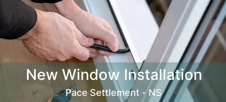  New Window Installation Pace Settlement - NS