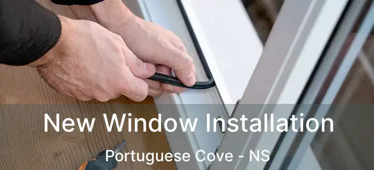  New Window Installation Portuguese Cove - NS