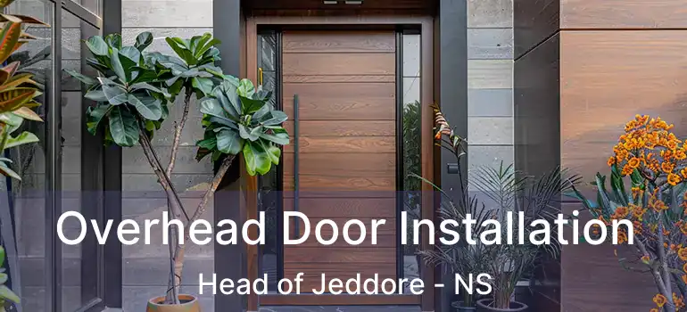  Overhead Door Installation Head of Jeddore - NS