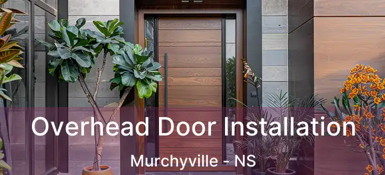  Overhead Door Installation Murchyville - NS