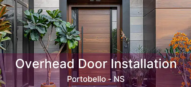  Overhead Door Installation Portobello - NS