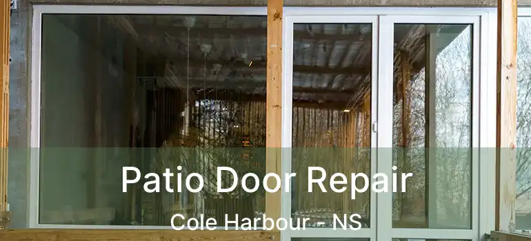  Patio Door Repair Cole Harbour - NS