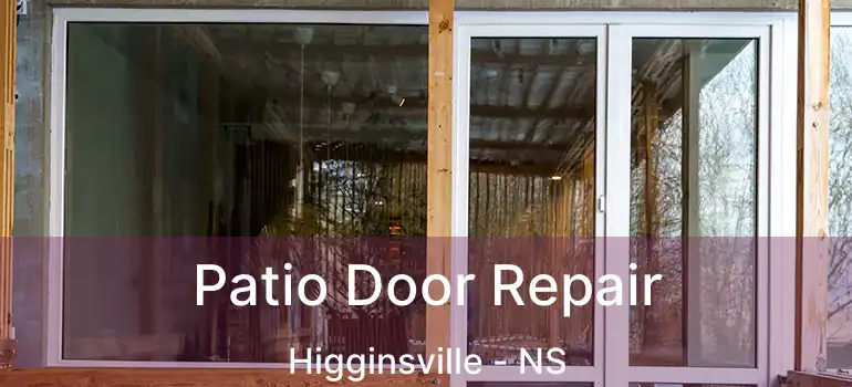  Patio Door Repair Higginsville - NS