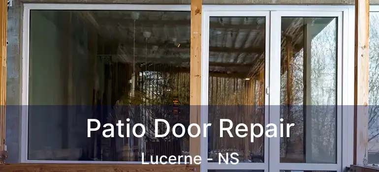  Patio Door Repair Lucerne - NS