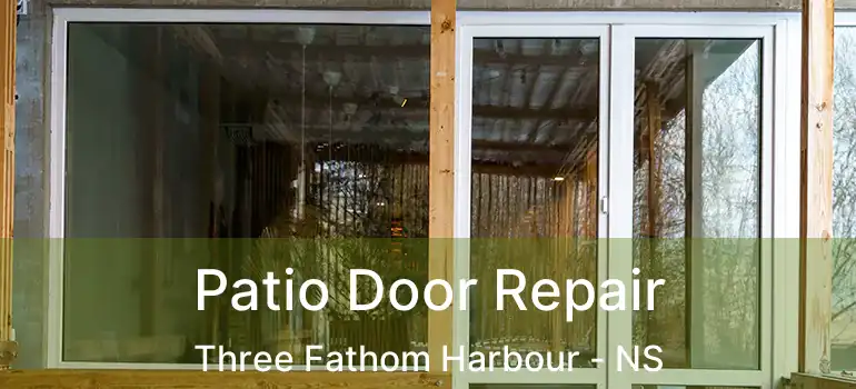  Patio Door Repair Three Fathom Harbour - NS