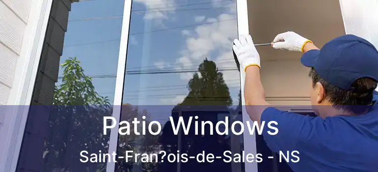  Patio Windows Saint-Fran?ois-de-Sales - NS