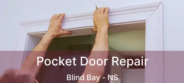  Pocket Door Repair Blind Bay - NS