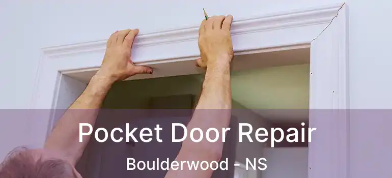  Pocket Door Repair Boulderwood - NS