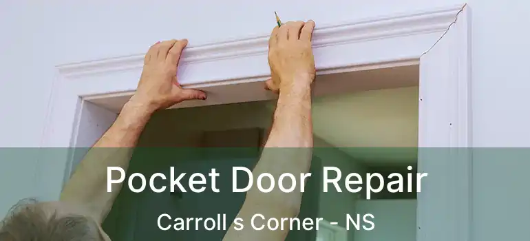  Pocket Door Repair Carroll s Corner - NS