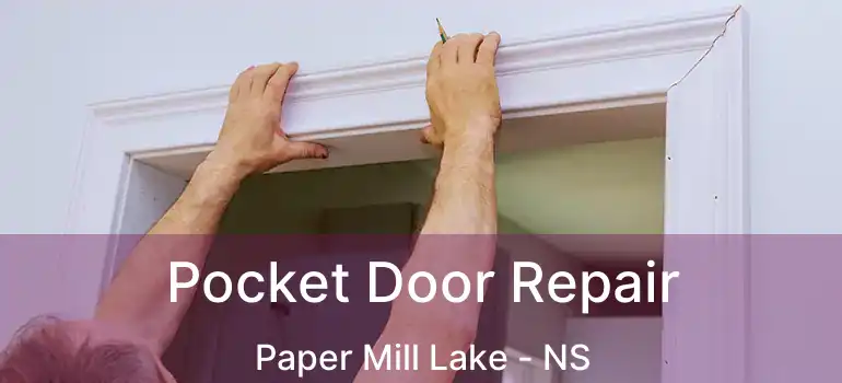  Pocket Door Repair Paper Mill Lake - NS