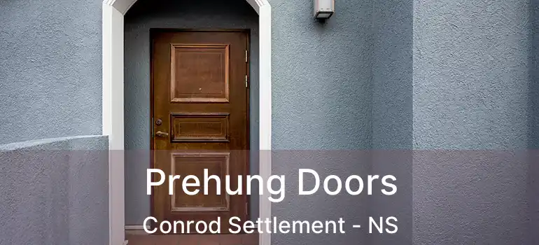  Prehung Doors Conrod Settlement - NS