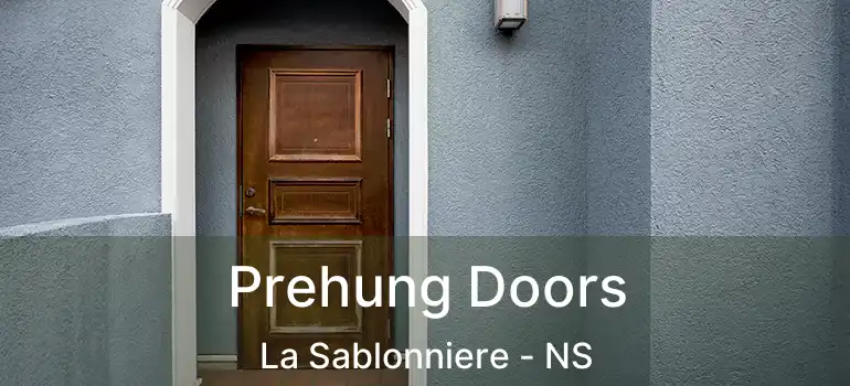  Prehung Doors La Sablonniere - NS