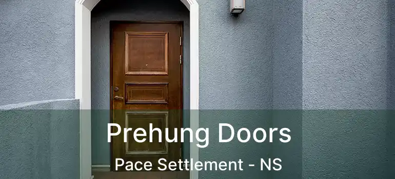  Prehung Doors Pace Settlement - NS