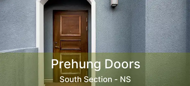  Prehung Doors South Section - NS