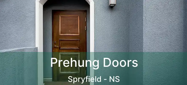  Prehung Doors Spryfield - NS