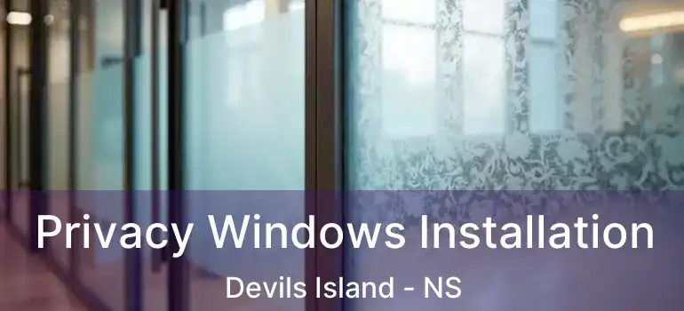  Privacy Windows Installation Devils Island - NS