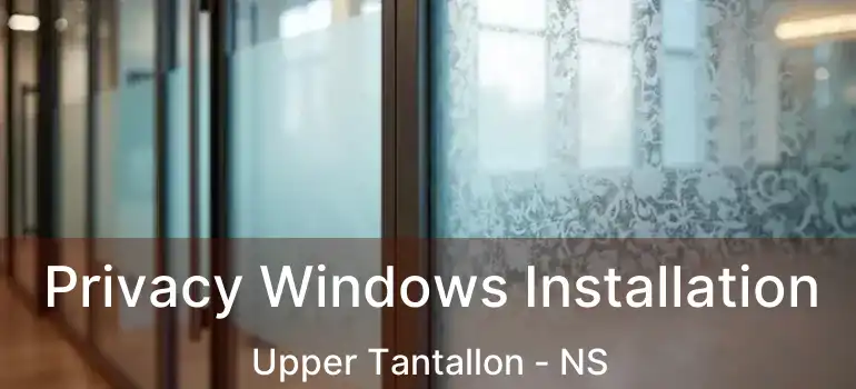  Privacy Windows Installation Upper Tantallon - NS