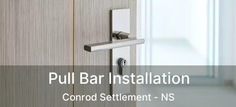  Pull Bar Installation Conrod Settlement - NS