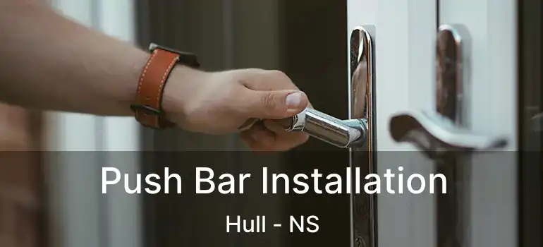  Push Bar Installation Hull - NS