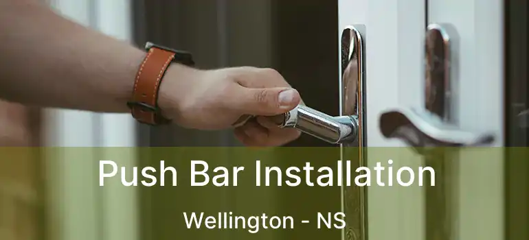  Push Bar Installation Wellington - NS