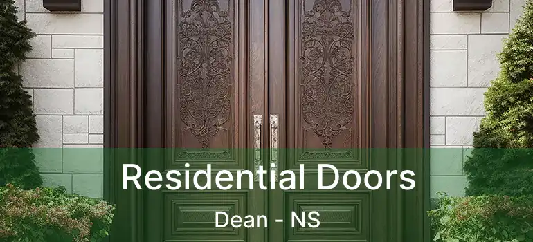  Residential Doors Dean - NS