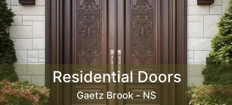  Residential Doors Gaetz Brook - NS