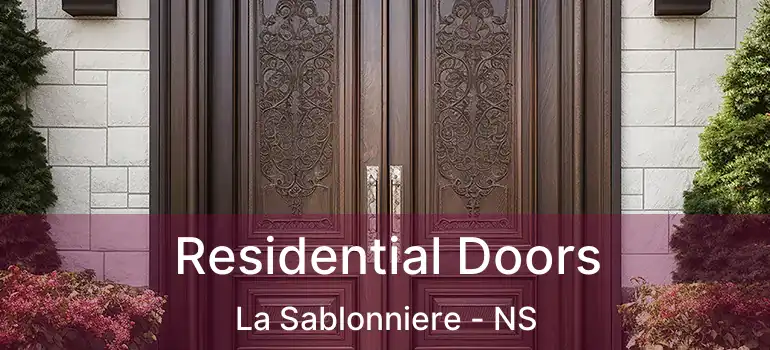  Residential Doors La Sablonniere - NS