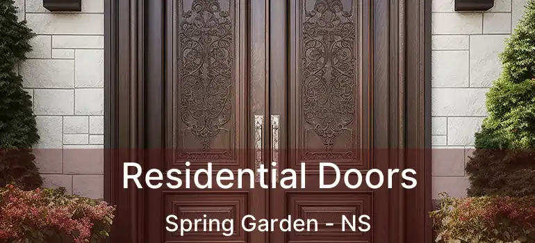  Residential Doors Spring Garden - NS