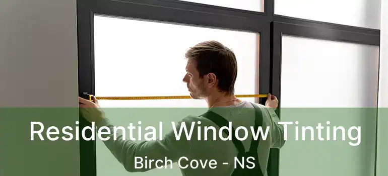  Residential Window Tinting Birch Cove - NS