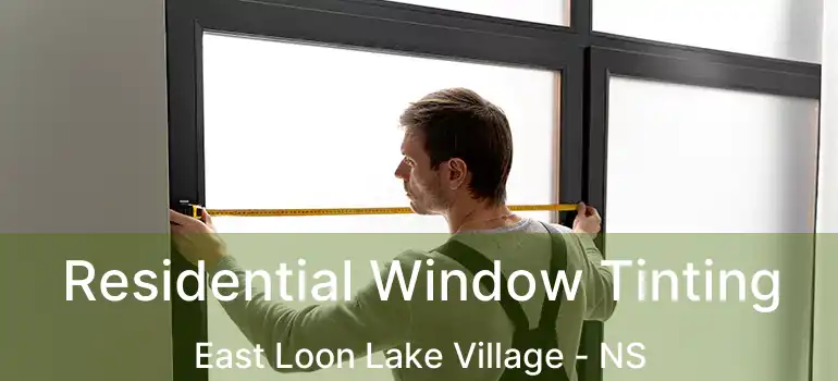  Residential Window Tinting East Loon Lake Village - NS